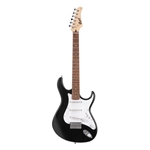Cort G Series Double Cutaway Electric Guitar-Open Pore Black