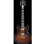 D'Angelico Premier Mini DC - Brown Burst - Gig Bag