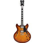 D'Angelico DAPDCDITBNS Premier DC - Dark Iced Tea Burst