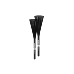 Pro Mark PMNB2B Heavy Nylon Brushes 2B Black