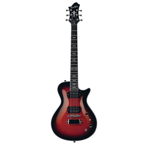 Hagstrom ULSWE-BGB-U Ultra Swede electric guitar- Burgundy Burst