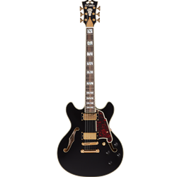 D'Angelico DAEMINIDCSBKGS Excel Mini DC - Black