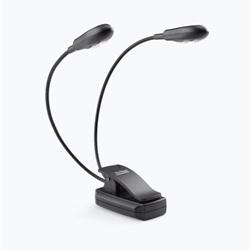 On-Stage LED204 Sheet Music Light - double with 4 LEDs